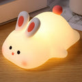 Big Face Rabbit Silicone Night Light