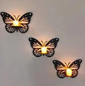 Butterfly Wall Candle Holders – Decorative 3D Butterfly Wall Lights