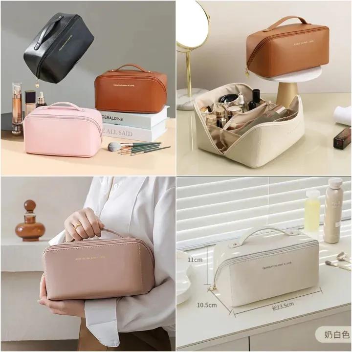 Premium Multi-Compartment Travel Cosmetic Organizer