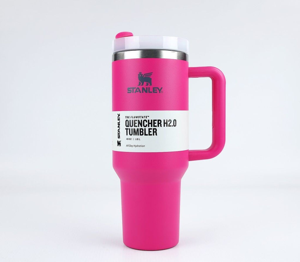 Stanley 40oz Floral Quencher Tumbler – Random Colors | Insulated Travel Cup with Handle & Straw
