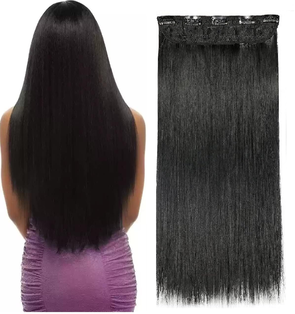 5 Clip Straight Hair Extension – Instant Length & Volume